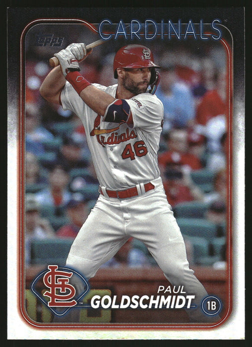 2024 Topps #46 Paul Goldschmidt Rainbow Foil