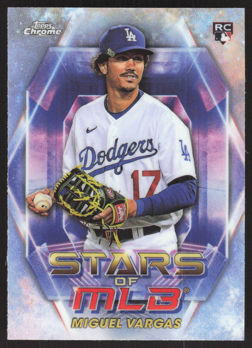 2023 Topps Update #SMLBC-76 Miguel Vargas Stars of MLB Chrome