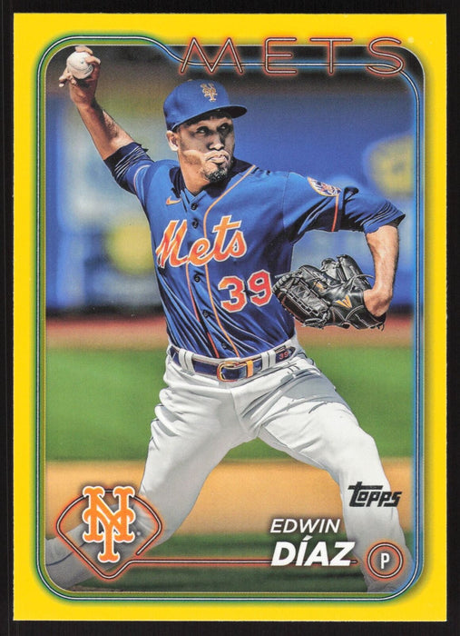 2024 Topps #120 Edwin Díaz Yellow