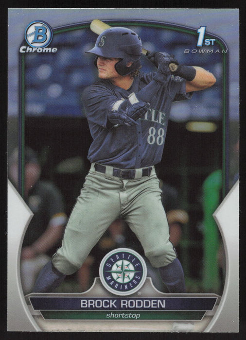 2023 Bowman Draft #BDC-171 Brock Rodden Chrome Refractor