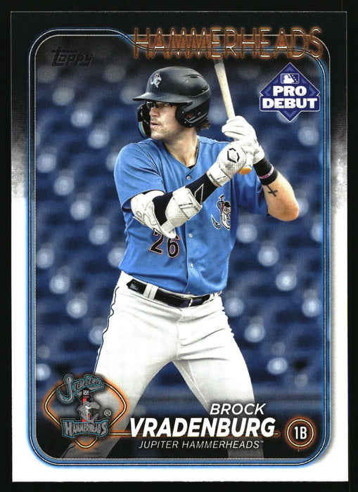 2024 Topps Pro Debut #PD-103 Brock Vradenburg