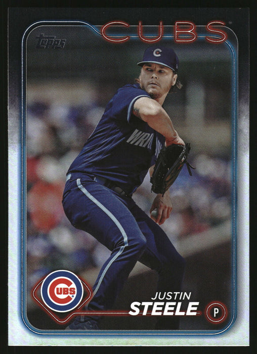 2024 Topps #318 Justin Steele Rainbow Foil