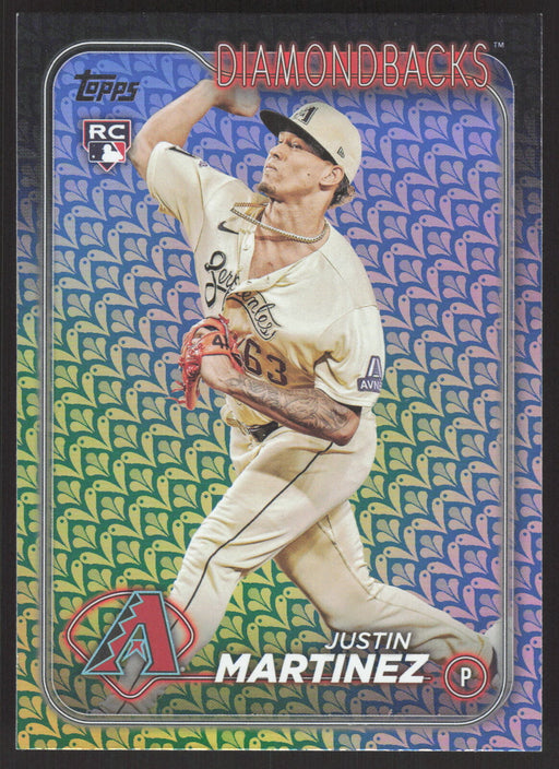 2024 Topps #325 Justin Martinez Holiday