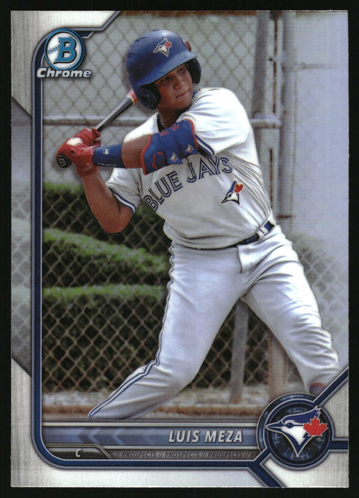 2022 Bowman Draft #BDC-89 Luis Meza Chrome Refractor