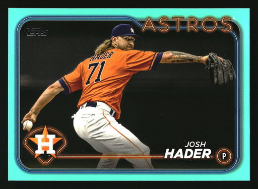 2024 Topps #433 Josh Hader Aqua