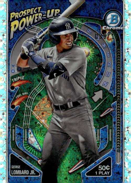 2024 Bowman #PP-17 George Lombard Jr. Mini-Diamond Refractor