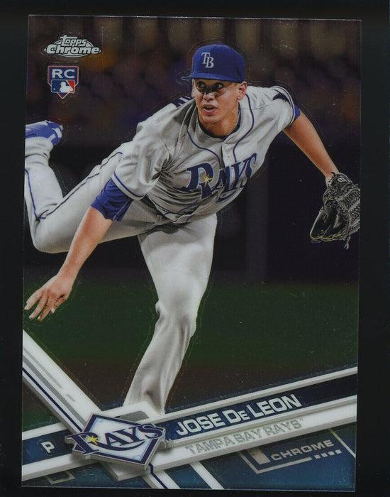 2017 Topps Chrome #77 Jose De Leon