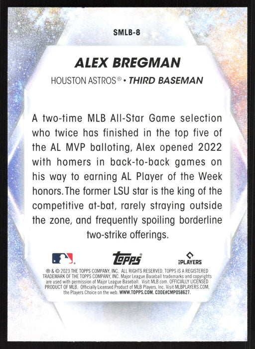 2023 Topps #SMLB-8 Alex Bregman Stars of MLB