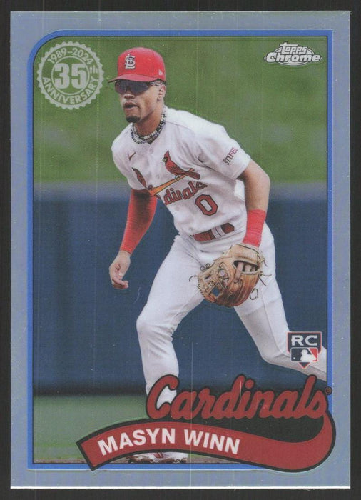 2024 Topps Chrome #89CB-17 Masyn Winn 35th Anniversary