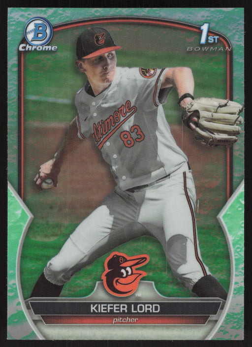 2023 Bowman Draft #BDC-137 Kiefer Lord Chrome Lunar Glow Refractor