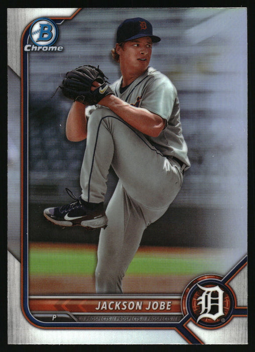 2022 Bowman Draft #BDC-99 Jackson Jobe Chrome Refractor