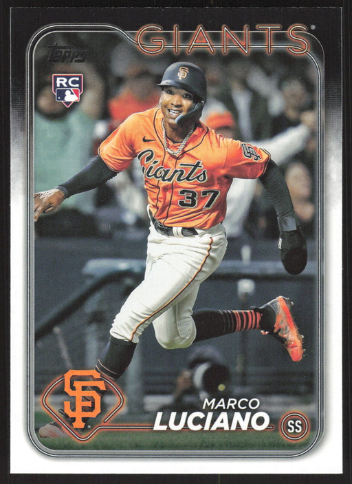 2024 Topps #232 Marco Luciano - 5 Card Player Lot - Rookie Card