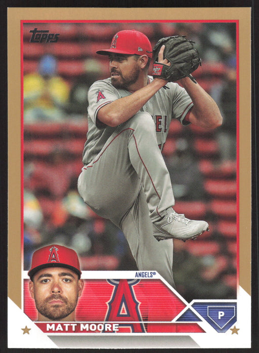 2023 Topps Update #US274 Matt Moore Gold #/2023