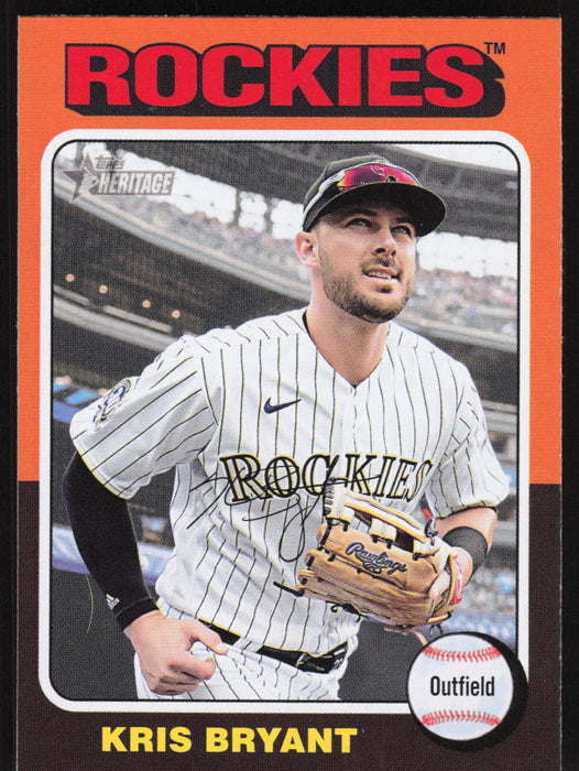 2024 Topps Heritage #162 Kris Bryant