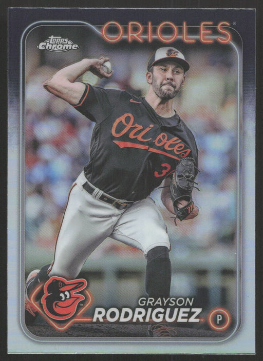 2024 Topps Chrome #268 Grayson Rodriguez Refractor