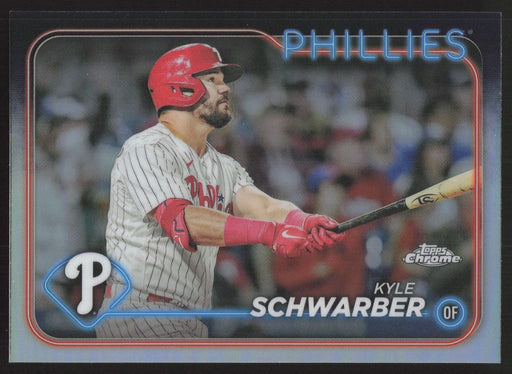 2024 Topps Chrome #71 Kyle Schwarber Refractor