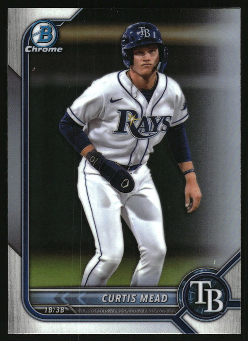 2022 Bowman Draft #BDC-38 Curtis Mead Chrome Refractor