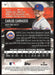 2021 Stadium Club Chrome #131 Carlos Carrasco