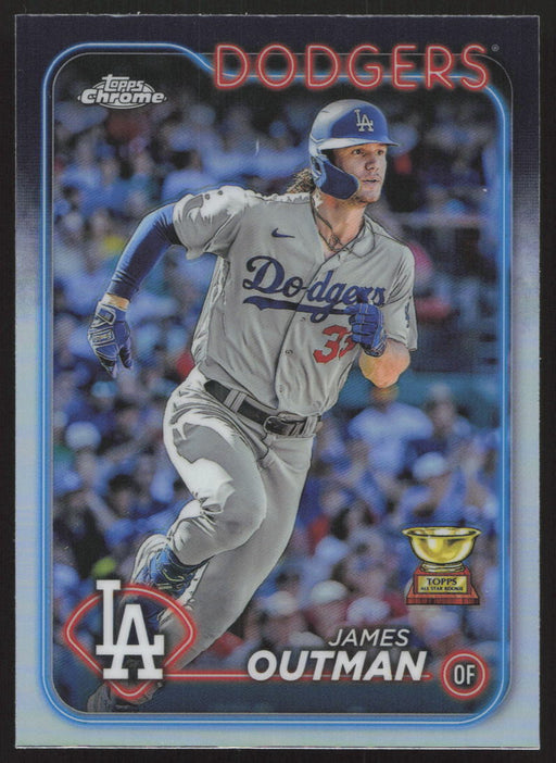 2024 Topps Chrome #68 James Outman Refractor