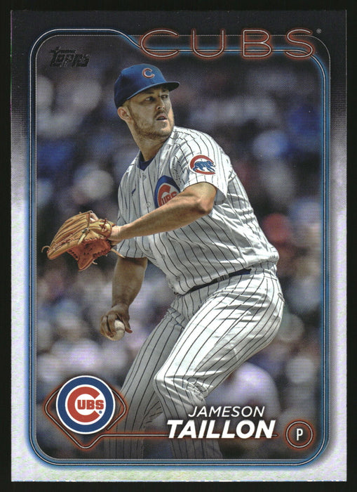 2024 Topps #182 Jameson Taillon Rainbow Foil