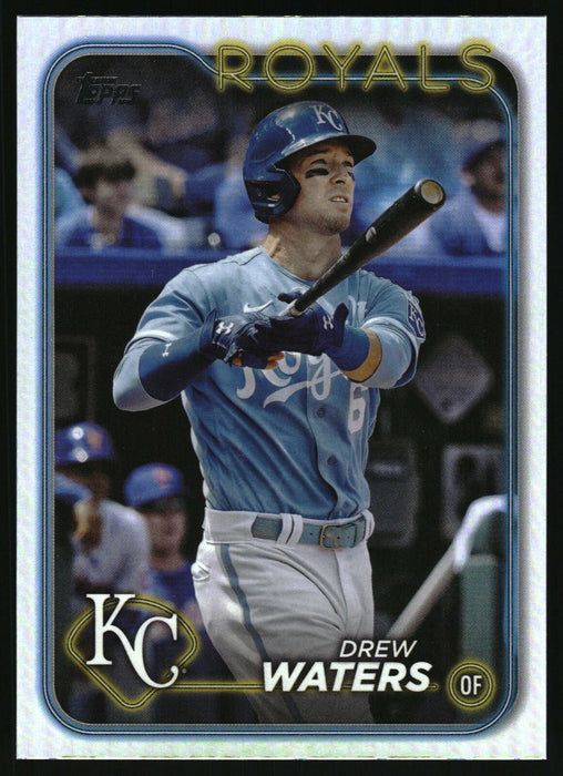 2024 Topps #646 Drew Waters Rainbow Foil