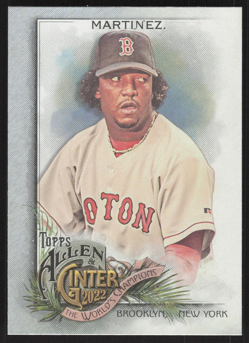 2022 Topps Allen & Ginter #21 Pedro Martinez Silver Portrait