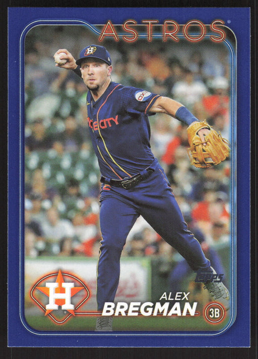 2024 Topps #84 Alex Bregman Royal Blue