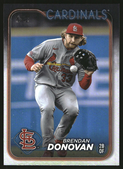 2024 Topps #7 Brendan Donovan Rainbow Foil