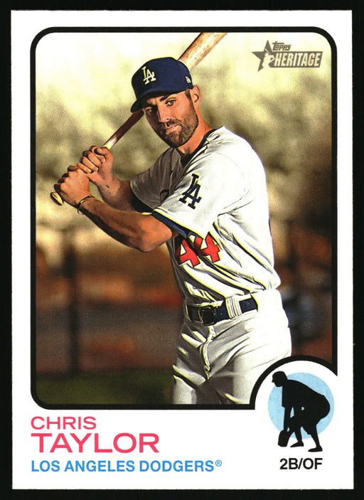 2022 Topps Heritage #312 Chris Taylor