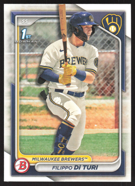 2024 Bowman #BP-101 Filippo Di Turi Base