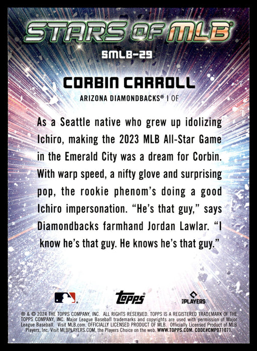 2024 Topps #SMLB-29 Corbin Carroll Stars of MLB