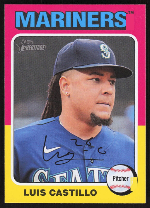 2024 Topps Heritage #449 Luis Castillo Base