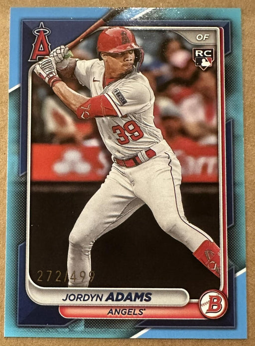 2024 Bowman #27 Jordyn Adams Sky Blue