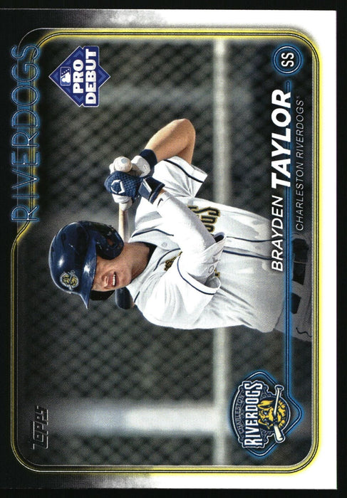 2024 Topps Pro Debut #PD-85 Brayden Taylor