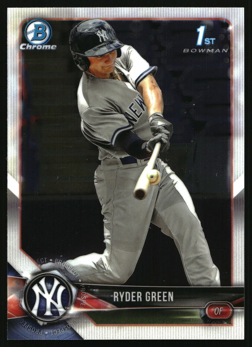 2018 Bowman Draft #BDC-84 Ryder Green Chrome