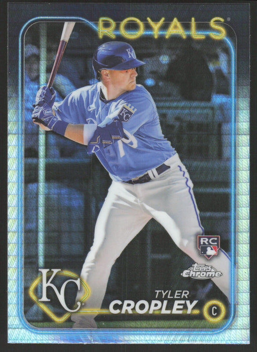 2024 Topps Chrome #148 Tyler Cropley Prism Refractor