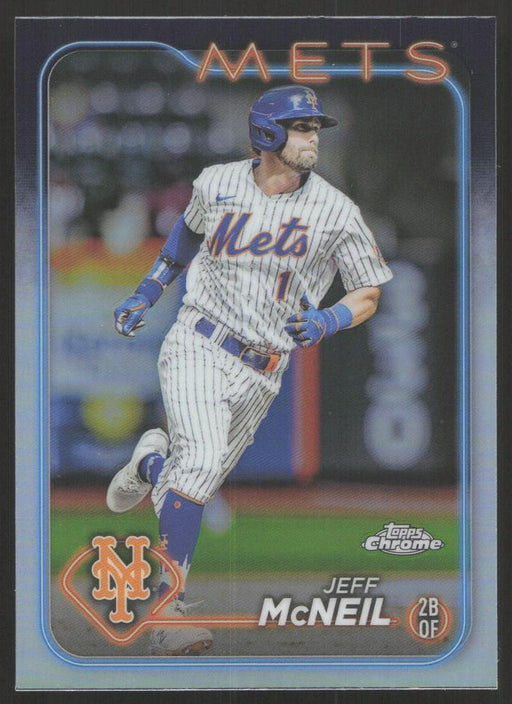 2024 Topps Chrome #289 Jeff McNeil Refractor