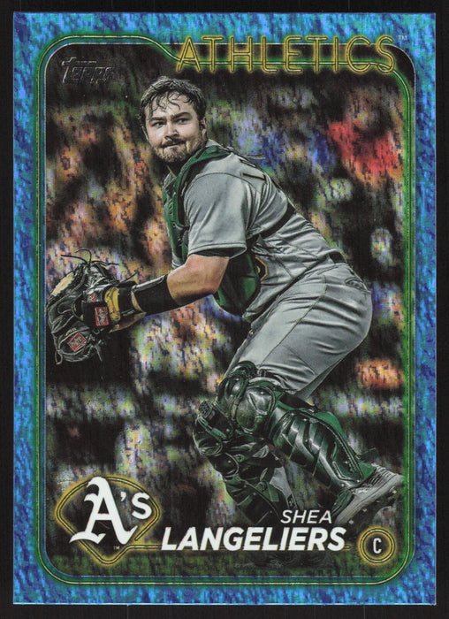 2024 Topps #278 Shea Langeliers Blue Holofoil #/999