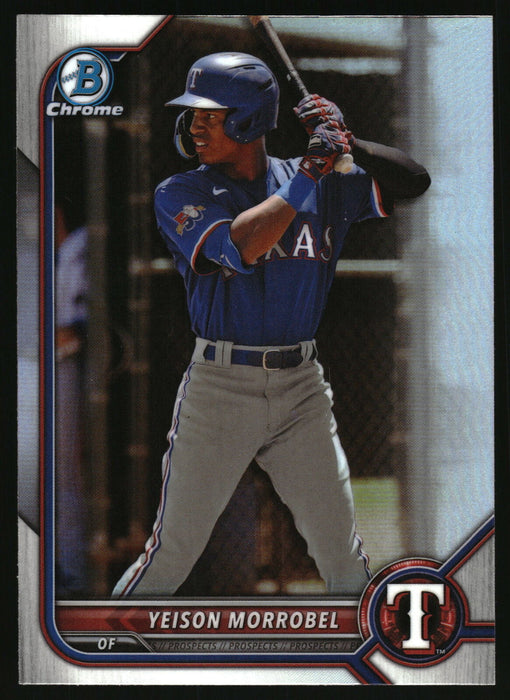 2022 Bowman Draft #BDC-58 Yeison Morrobel Chrome Refractor