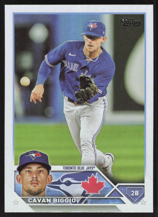 2023 Topps #526 Cavan Biggio Rainbow Foil