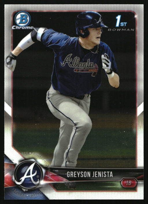 2018 Bowman Draft #BDC-31 Greyson Jenista Chrome