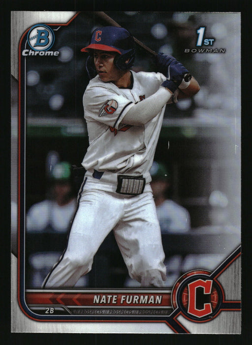 2022 Bowman Draft #BDC-182 Nate Furman Chrome Refractor