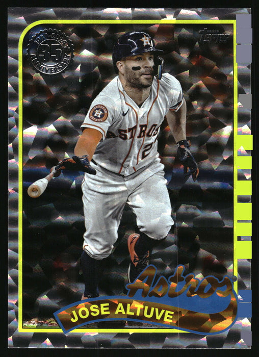 2024 Topps #89B-27 Jose Altuve 1989 Topps Baseball 35th Anniversary Foil