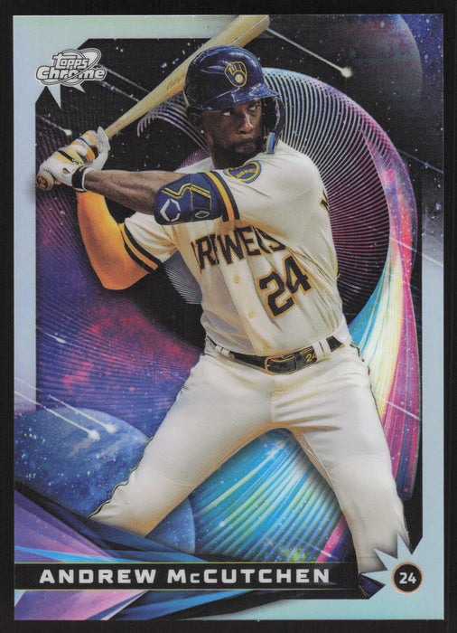 2022 Topps Chrome Cosmic #SG-8 Andrew McCutchen Star Gaze