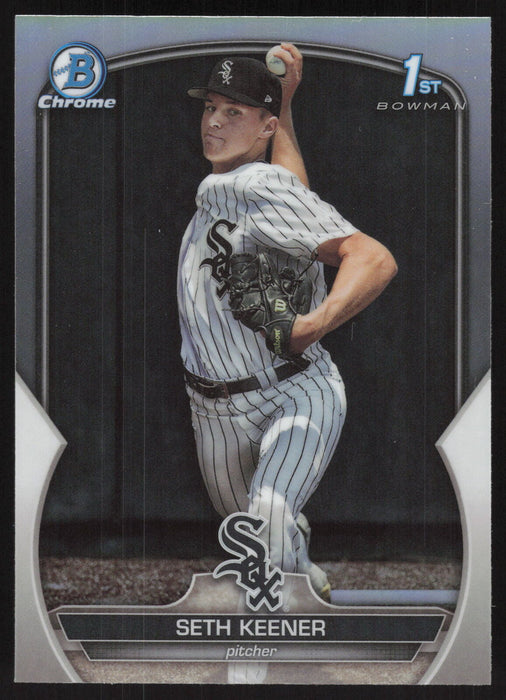 2023 Bowman Draft #BDC-94 Seth Keener Chrome Refractor