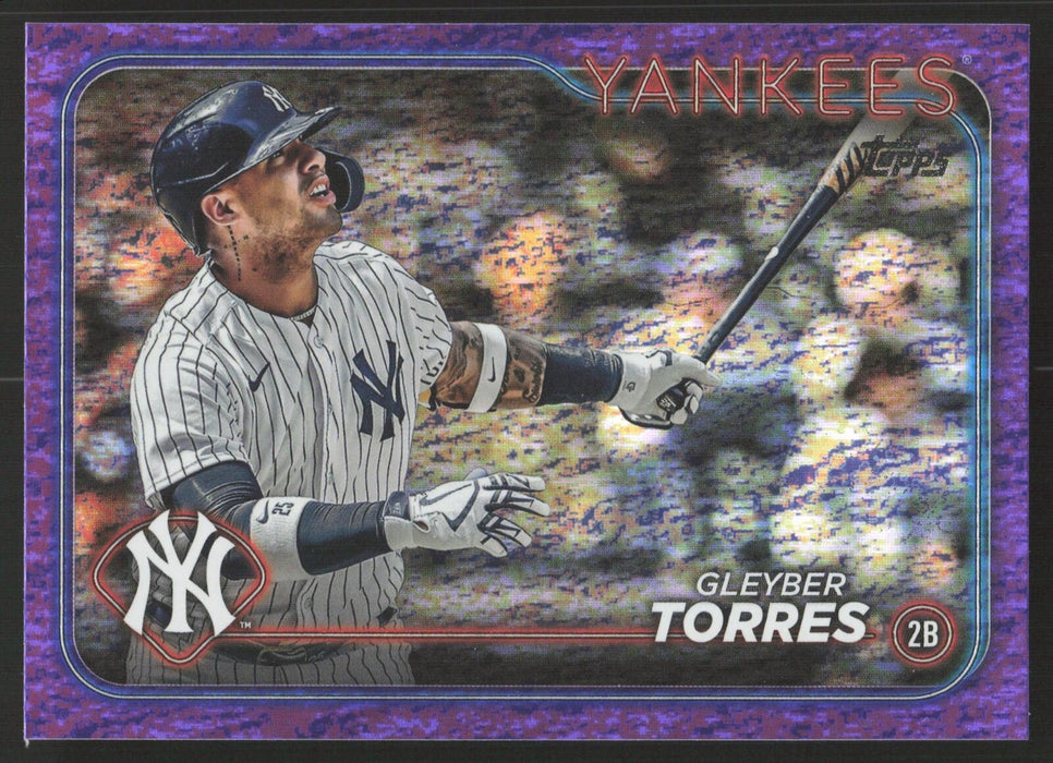 2024 Topps #210 Gleyber Torres Purple Holofoil #/799