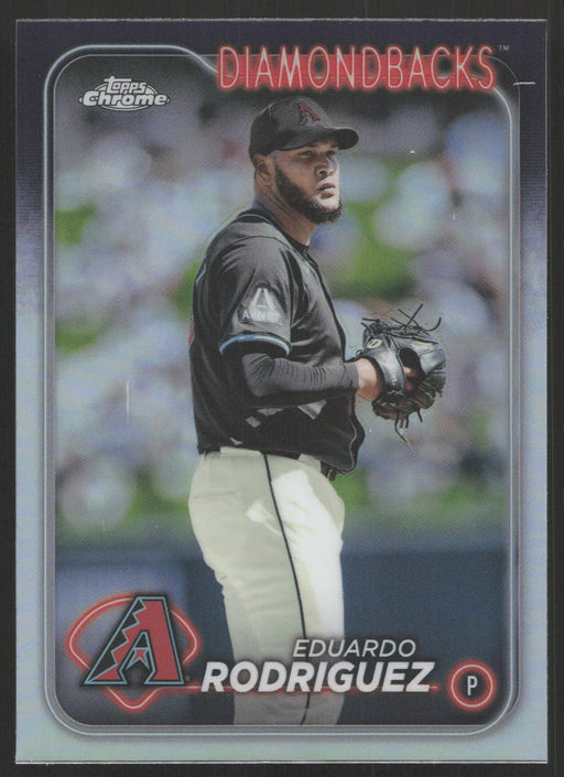 2024 Topps Chrome #235 Eduardo Rodriguez Refractor