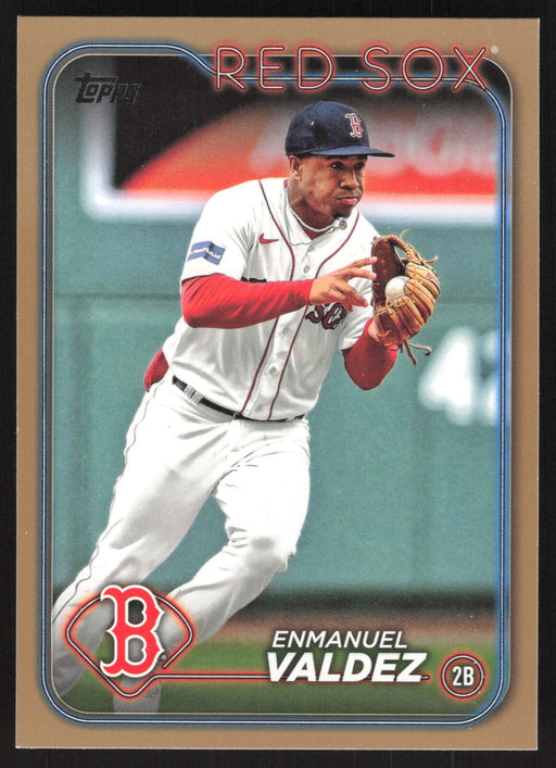 2024 Topps #300 Enmanuel Valdez Gold #/2024