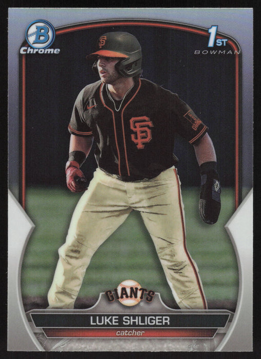 2023 Bowman Draft #BDC-47 Luke Shliger Chrome Refractor