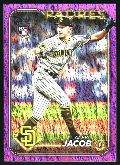 2024 Topps Update #US66 Alek Jacob Purple Holofoil #/799